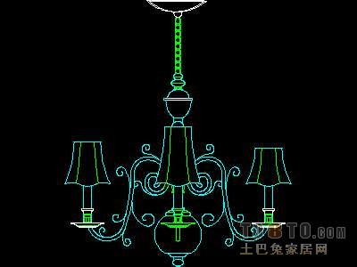 灯具图块001-95个