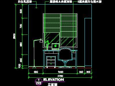 3例复式实例、现代简约场景cad详图素材20080...