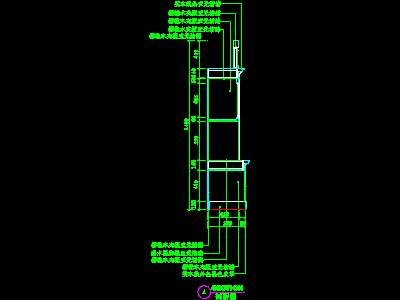 书柜CAD详图素材27--CAD空间素材