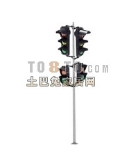 交通红绿指示灯3d模型下载