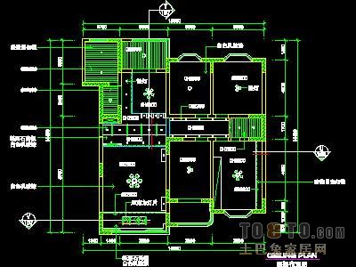 三居室实套、中式风格场景详图3套