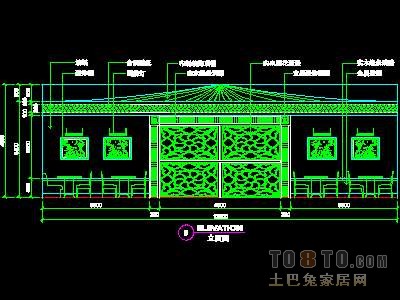 餐饮类空间实套、风味餐厅详图4套
