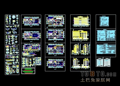 办公楼全套图设计