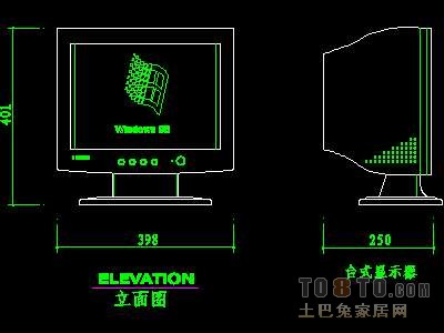 家用电器图块001-电视机图块、视听设备图块、影院...