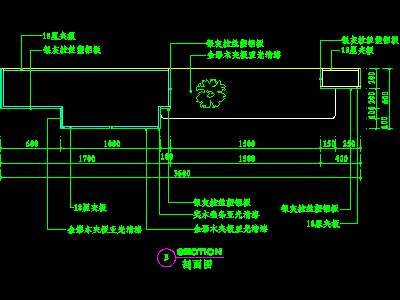 书柜CAD详图素材53--CAD空间素材