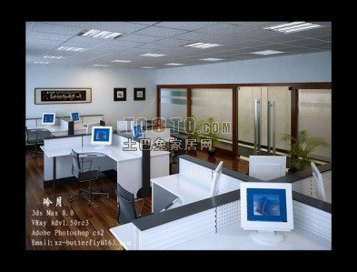 办公楼楼3d模型下载