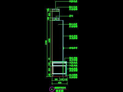 视听柜CAD祥图素材70--CAD空间素材