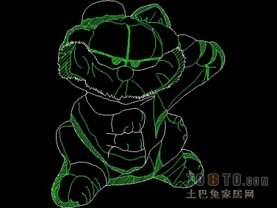 饰物陈设图纸素材002-玩具图块36套
