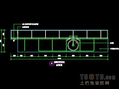 办公类实套、茶水台详图5套