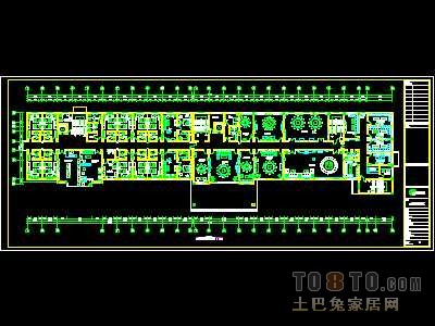五星级宾馆装修施工图纸、详图1套