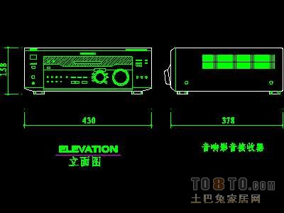家用电器图块001-电视机图块、视听设备图块、影院...