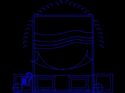 床图块cad家具图块28--CAD图块素材