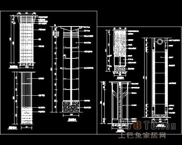 装饰柱施工详图12个免费下载