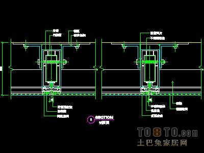 装饰构造、幕墙详图15套