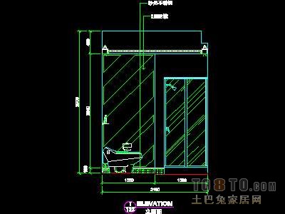 三居室实套、现代简约场景详图A-3套