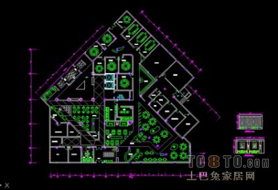 酒店室内设计图纸