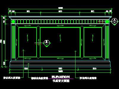 客房家具、宾馆实例CAD详图素材72--CAD整体...