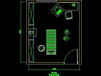 书房cad详图素材3--CAD空间素材