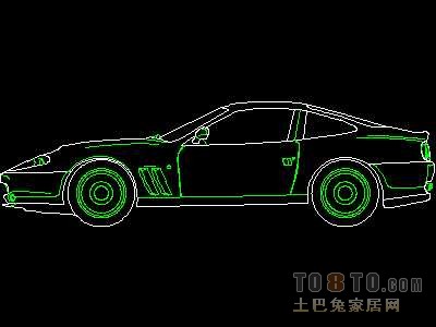 汽车展厅图块、详图装修施工图纸、详图2套