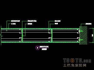 装饰构造、隔墙详图4套