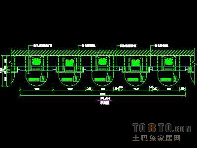 网吧空间详图装修施工图纸、详图2套