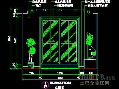 二居室实套、现代简约场景详图B-3套