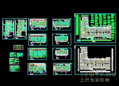 大型商场消防图纸