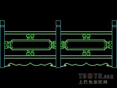 中式栏杆图块26个