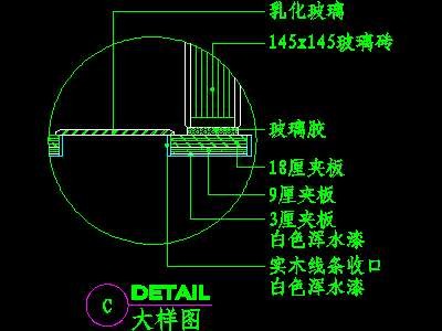 cad玄关祥图素材62--CAD空间素材