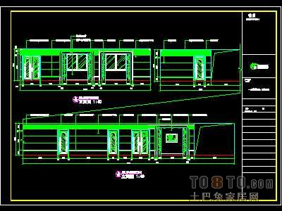 洗浴中心装修施工图纸、详图1套