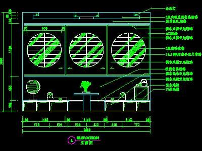 阳台cad祥图素材7--CAD空间素材