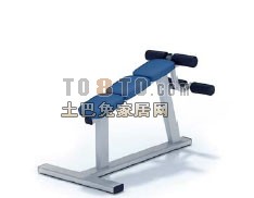 健身器材7-体育用品素材3d模型下载