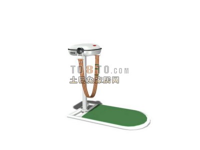 室内健身器材3d模型下载