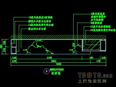 餐厅酒水柜详图13个