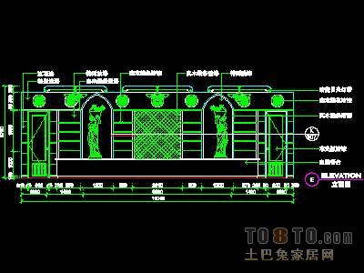 餐饮类空间实套、西餐厅详图7套
