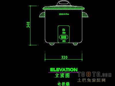 家用电器图块002-空调图、块洗衣机电冰箱图块、洗...