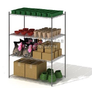 展台3d模型下载