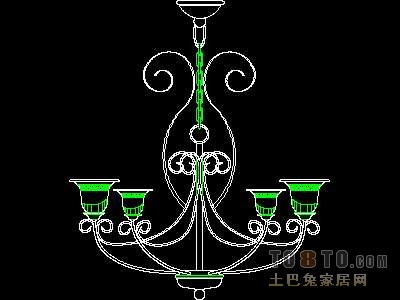 灯具图块001-95个