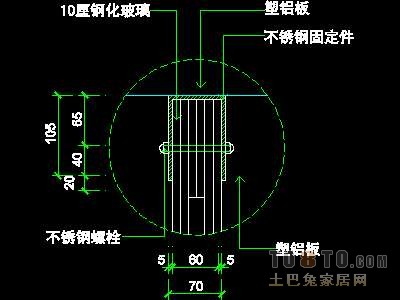 装饰构造、柱详图3套