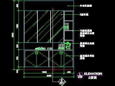 复式实例、实用本色场景cad详图素材2008090...