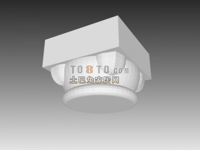 max欧式构件1603d模型下载