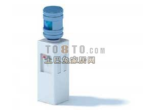 办公用品-饮水机7套3d模型下载