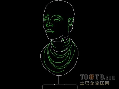 饰物陈设图纸素材001-工艺品65套