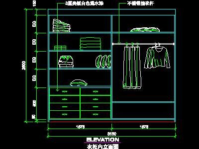 复式实例、实用本色场景cad详图素材2008090...