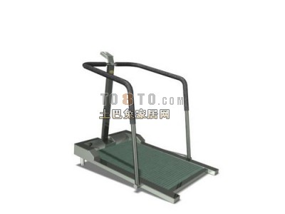 商用跑步机3d模型下载