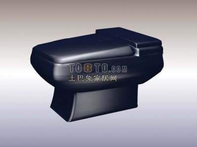 马桶3d模型下载