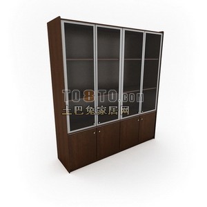 精品文件柜6套3d模型下载