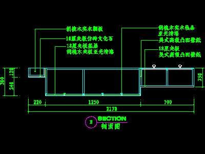 cad玄关祥图素材36--CAD空间素材