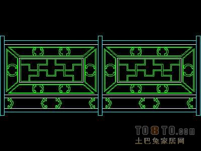 中式栏杆图块26个