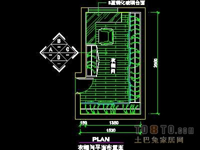 三居室实套、实用本色场景详图B-3套